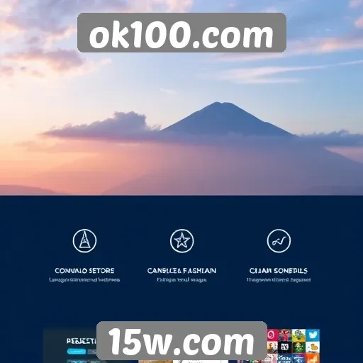 Análise das principais características do site ok100.com