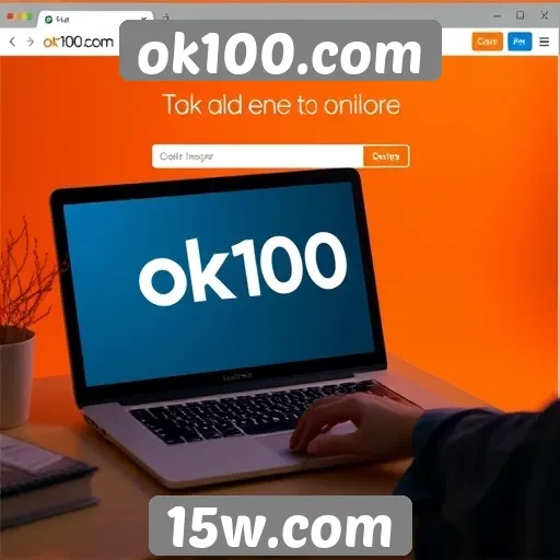exploração das melhores funcionalidades do ok100.com